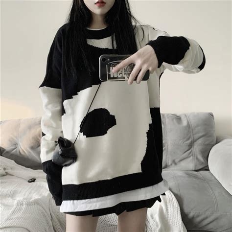 korean oversized sweaters.